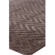 Demani Handloomed New Zealand Wool Brown 8'x10' Area Rug