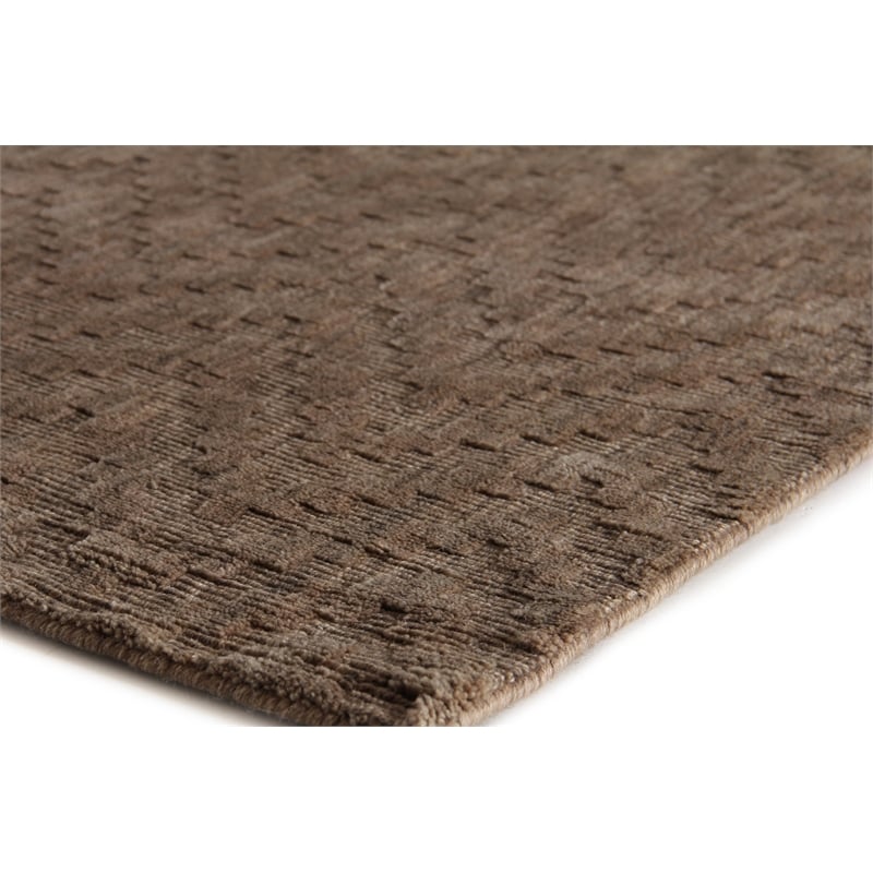 Demani Handloomed New Zealand Wool Flax 10'x14' Area Rug