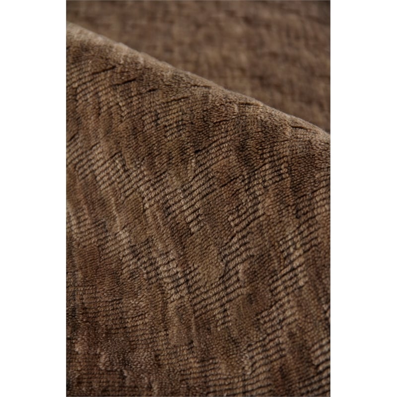 Demani Handloomed New Zealand Wool Flax 10'x14' Area Rug