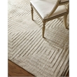 Dove Embossed Handloomed Viscose Khaki 12'x15' Area Rug