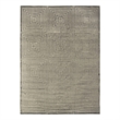 Dove Embossed Handloomed Viscose Dark Gray 6'x9' Area Rug