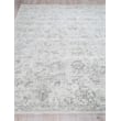 Dorchester Handloomed Wool/Bamboo Silk Ivory/Silver 6'x9' Area Rug