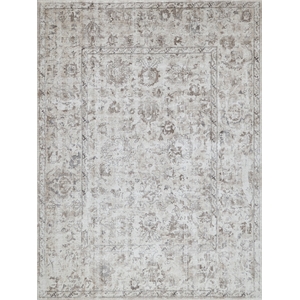 Dorchester Handloomed Wool/Bamboo Silk Beige/Brown 10'x14' Area Rug
