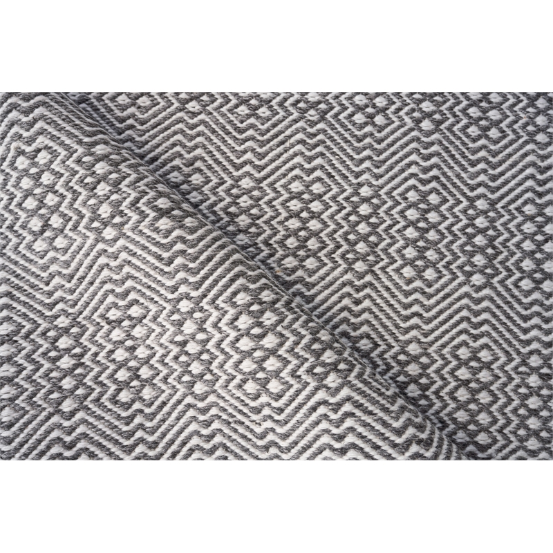 Echo Flatweave Pet Ivory/Gray 10'x14' Area Rug