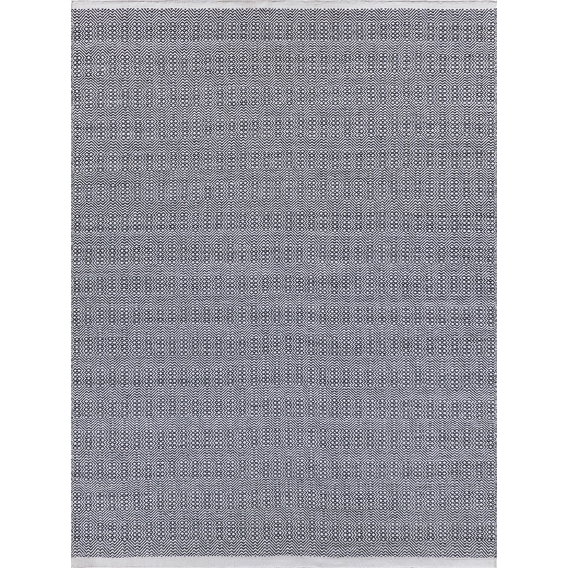 Echo Flatweave Pet Ivory/Gray 10'x14' Area Rug