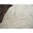 Entro Hand-Tufted New Zealand Wool Silver/Ivory 15'x20' Area Rug