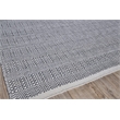 Echo Flatweave Pet Ivory/Gray 4'x6' Area Rug