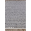 Echo Flatweave Pet Ivory/Gray 4'x6' Area Rug