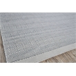 Echo Flatweave Pet Ivory/Light Silver 2'x3' Area Rug
