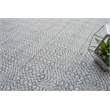 Echo Flatweave Pet Ivory/Light Silver 2'x3' Area Rug