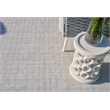 Echo Flatweave Pet Ivory/Light Silver 2'x3' Area Rug