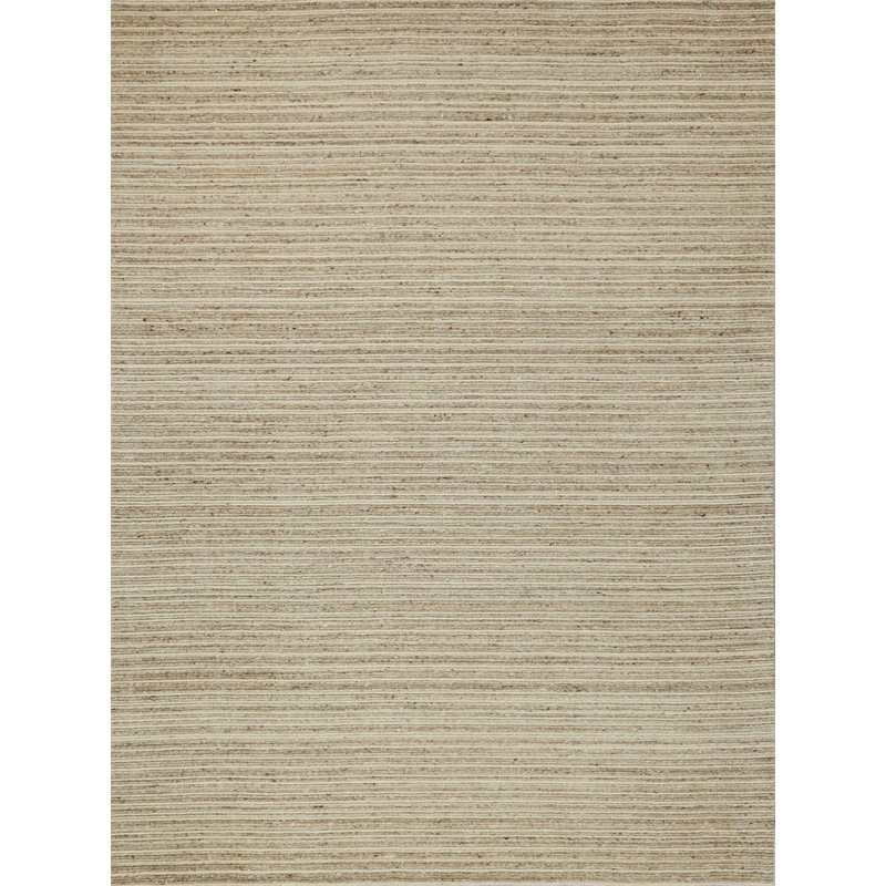 Elko Handloomed New Zealand Wool Beige 2'x3' Area Rug