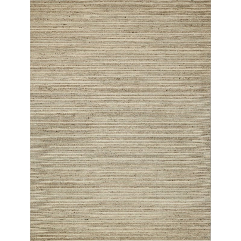 Elko Handloomed New Zealand Wool Beige 6'x9' Area Rug