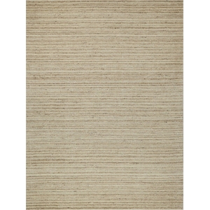 Elko Handloomed New Zealand Wool Beige 8'x10' Area Rug