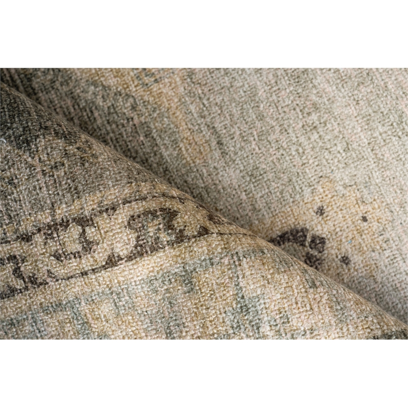 Estate Handloomed Pet Gray/Beige 10'x14' Area Rug