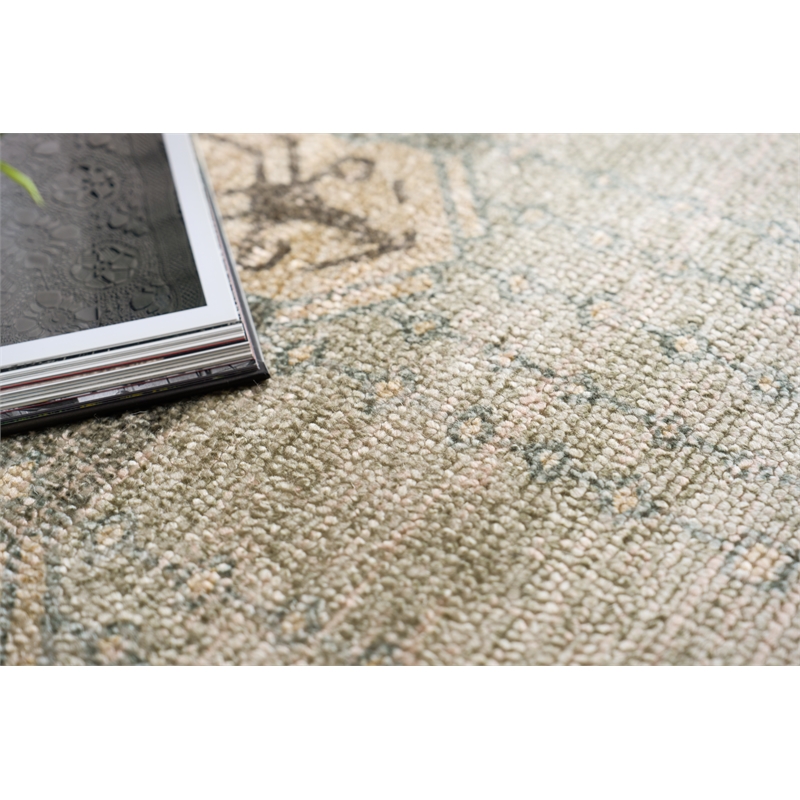 Estate Handloomed Pet Gray/Beige 10'x14' Area Rug