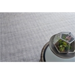 Echo Flatweave Pet Ivory/Light Silver 4'x6' Area Rug