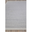 Echo Flatweave Pet Ivory/Light Silver 5'x8' Area Rug