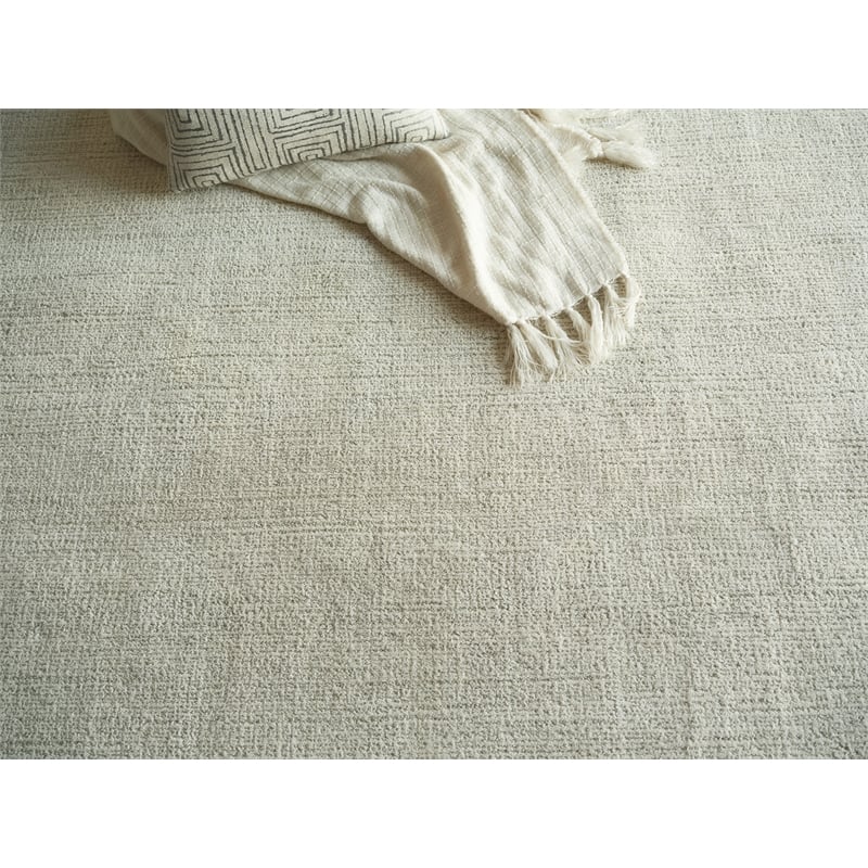 Elements Hand-Tufted New Zealand Wool Green/Ivory 6'x9' Area Rug