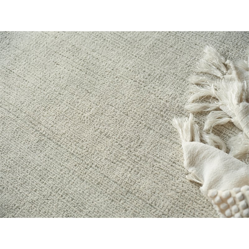 Elements Hand-Tufted New Zealand Wool Green/Ivory 6'x9' Area Rug