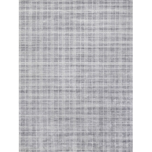 Fairbanks Handloomed Bamboo Silk Blue/White 10'x14' Area Rug