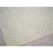 Entro Hand-Tufted New Zealand Wool Silver/Ivory 12'x15' Area Rug
