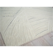 Entro Hand-Tufted New Zealand Wool Silver/Ivory 12'x15' Area Rug