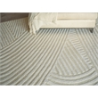 Entro Hand-Tufted New Zealand Wool Cream/Ivory 4'x6' Area Rug