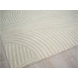Entro Hand-Tufted New Zealand Wool Silver/Ivory 14'x18' Area Rug
