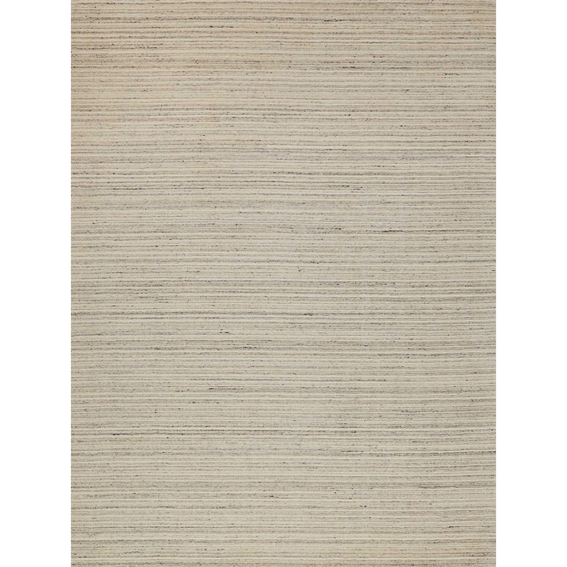 Elko Handloomed New Zealand Wool Gray 2'x3' Area Rug