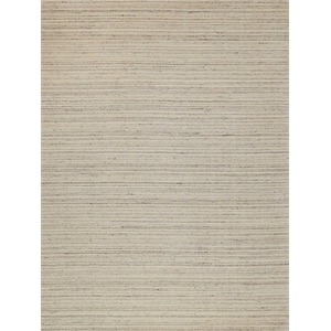 Elko Handloomed New Zealand Wool Gray 2'x3' Area Rug