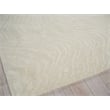 Entro Hand-Tufted New Zealand Wool Cream/Ivory 6'x9' Area Rug