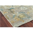 Essex Hand-Knotted New Zealand Wool Brown/Gray/Blue 6'x9' Area Rug