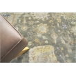 Essex Hand-Knotted New Zealand Wool Brown/Gray/Blue 6'x9' Area Rug