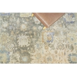 Essex Hand-Knotted New Zealand Wool Brown/Gray/Blue 6'x9' Area Rug