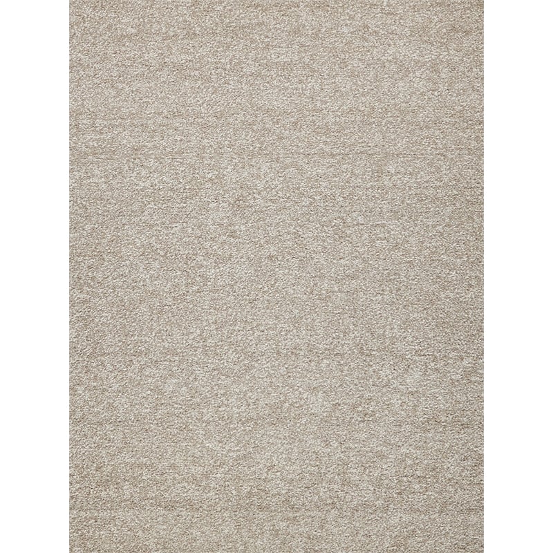 Ferretti Handloomed New Zealand Wool Light Brown 6'x9' Area Rug