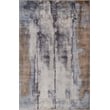 Fine Pure Silk Hand-Knotted Silk Beige/Orange/Gold 8'x10' Area Rug