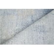 Fine Pure Silk Hand-Knotted Silk Blue/Brown 6'x9' Area Rug