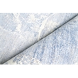 Fine Pure Silk Hand-Knotted Silk Blue/Gray/Ivory 9'x12' Area Rug