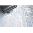 Fine Pure Silk Hand-Knotted Silk Blue/Gray/Ivory 9'x12' Area Rug