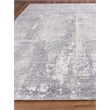 Fine Pure Silk Hand-Knotted Silk Silver/Ivory 12'x15' Area Rug