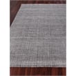 Ferrus Flatweave Polyester/Wool/Cotton Gray 6'x9' Area Rug