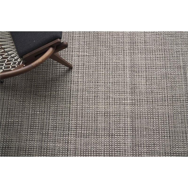 Ferrus Flatweave Polyester/Wool/Cotton Gray 6'x9' Area Rug