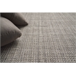 Ferrus Flatweave Polyester/Wool/Cotton Gray 9'x12' Area Rug