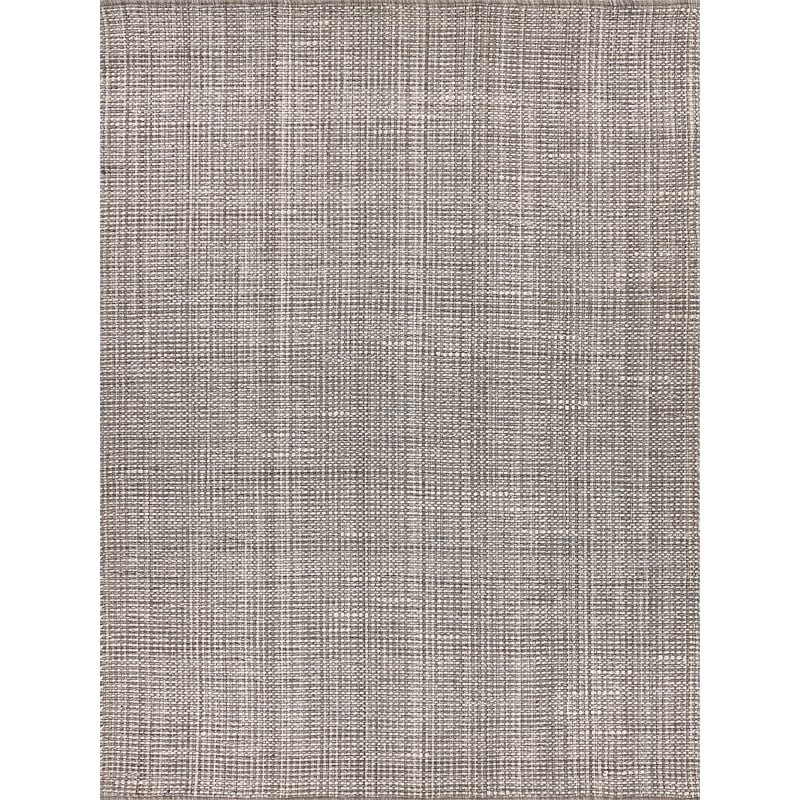 Ferrus Flatweave Polyester/Wool/Cotton Gray 9'x12' Area Rug