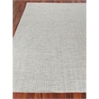 Ferrus Flatweave Polyester/Wool/Cotton Silver/Ivory 12'x15' Area Rug