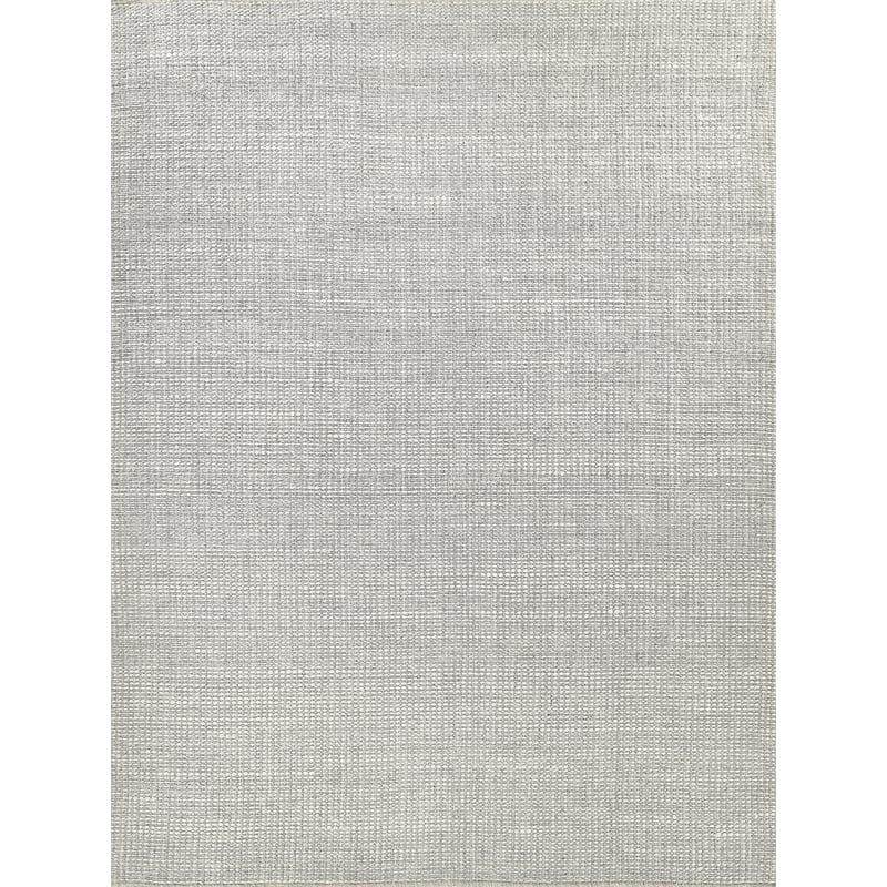 Ferrus Flatweave Polyester/Wool/Cotton Silver/Ivory 5'x8' Area Rug