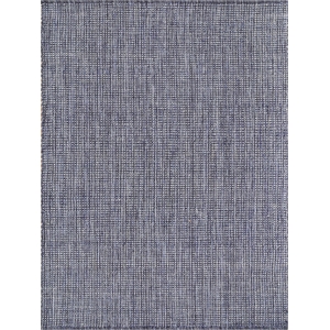 Ferrus Flatweave Polyester/Wool/Cotton Blue 15'x20' Area Rug