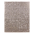 Fine Bamboo Hand-Knotted Bamboo Silk Light Silver 9'x12' Area Rug