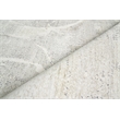 Fine Pure Silk Hand-Knotted Silk Gray/Ivory 10'x14' Area Rug